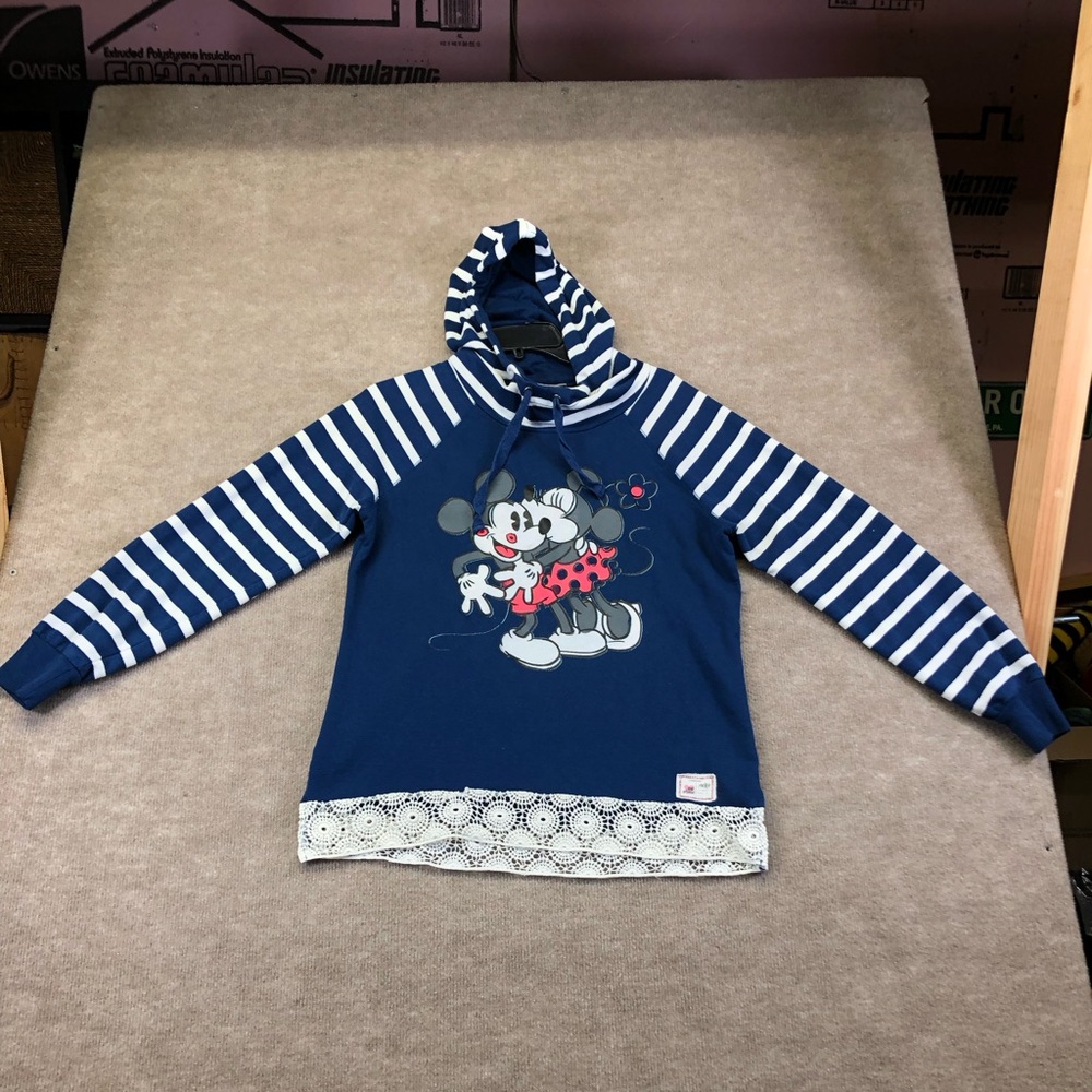 Disney Parks Mickey & Minnie hoodie size large